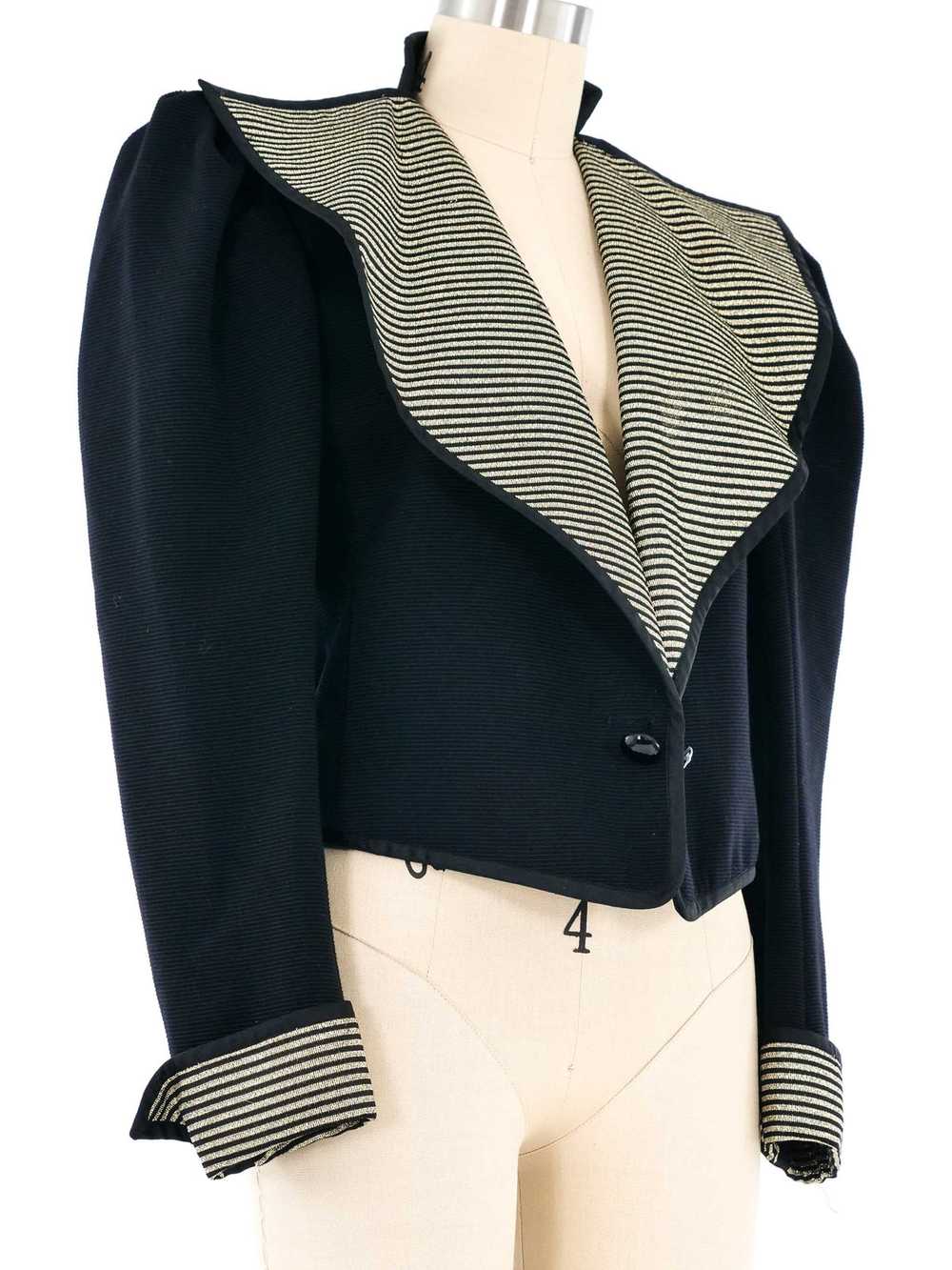 1981 Yves Saint Laurent Oversized Lapel Jacket - image 3