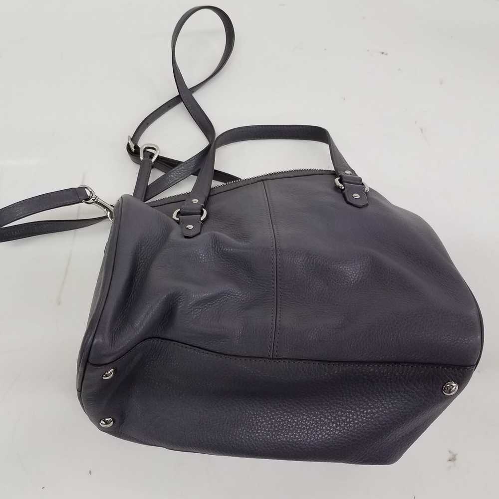 Coach Grey Leather Crossbody Bag - image 2