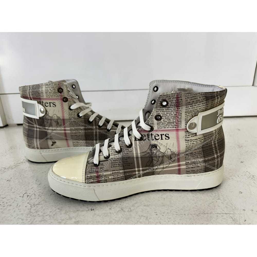 John Galliano Leather high trainers - image 5