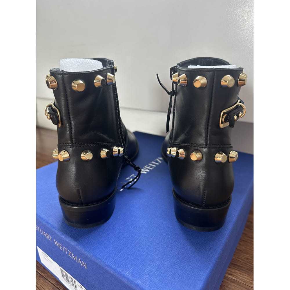 Stuart Weitzman Leather buckled boots - image 4