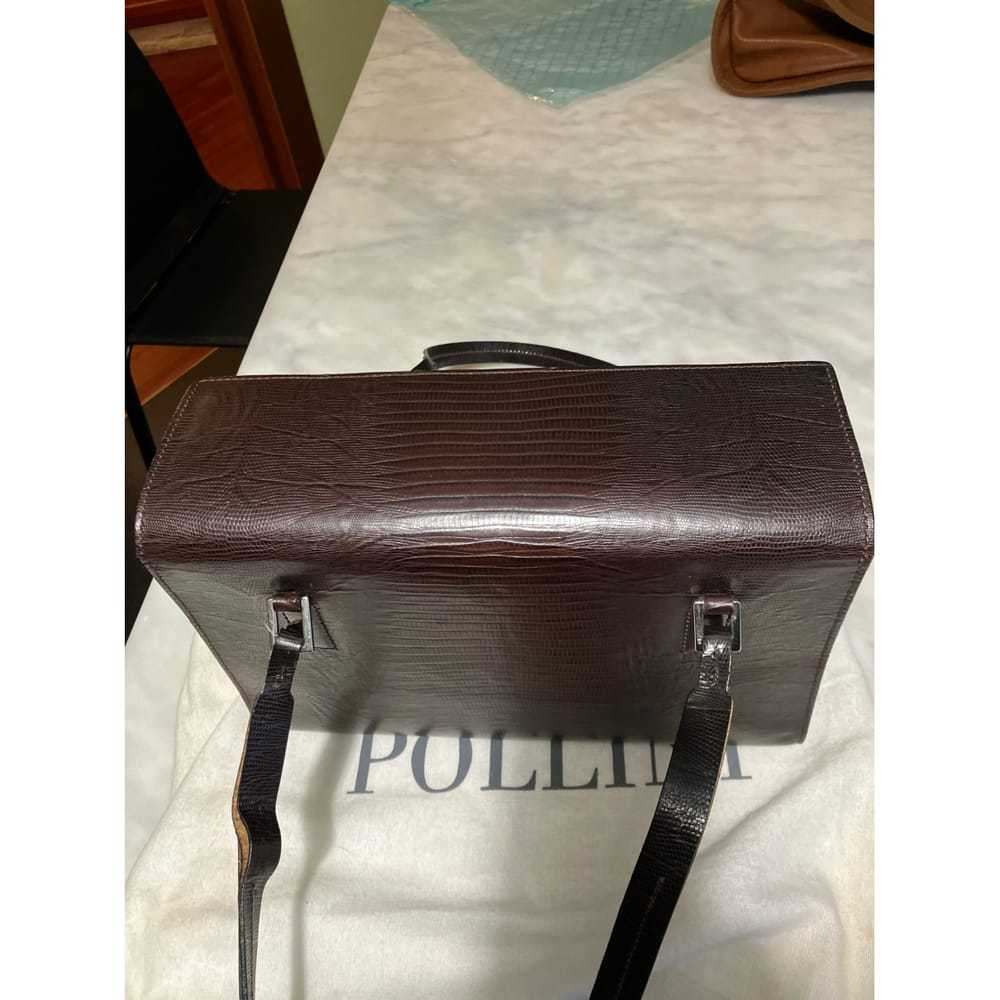 Pollini Leather handbag - image 7