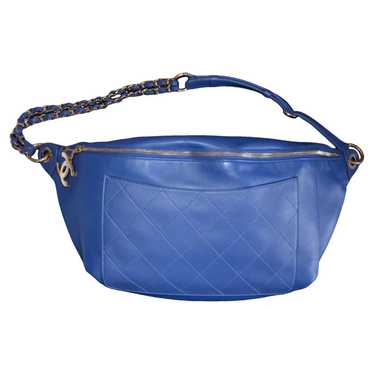 Leather handbag Chanel x Pharrell Williams Green in Leather - 38334065