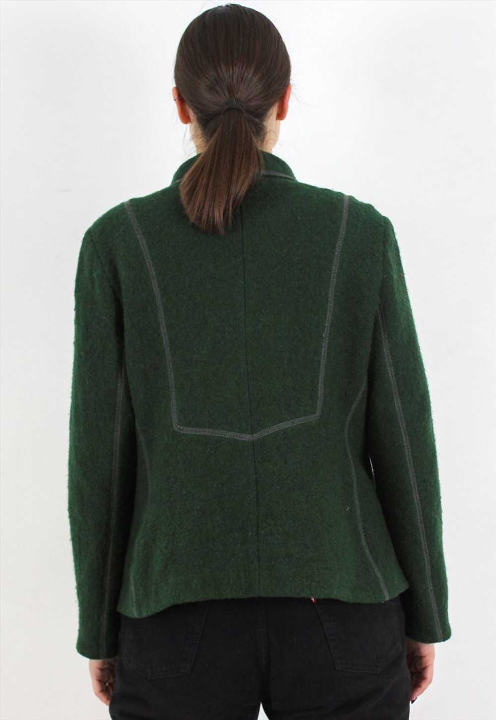 H. Moser Wool Trachten Women L EU 42 Coat Blazer … - image 2