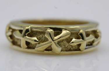 アクセサリー BWL Bill Wall Leather C-CROSS RING 18K 18K Gothic Cross Ring - Bill Wall Leather Inc.
