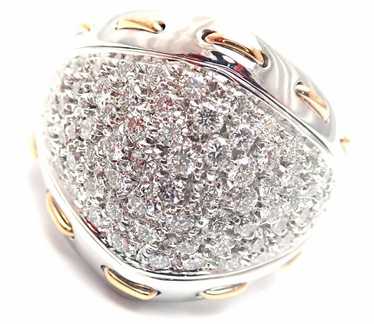 Other Damiani 18k White Gold 1.36ct Diamond Cockt… - image 1
