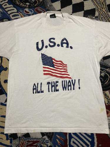 America × Made In Usa × Vintage USA All the Way V… - image 1