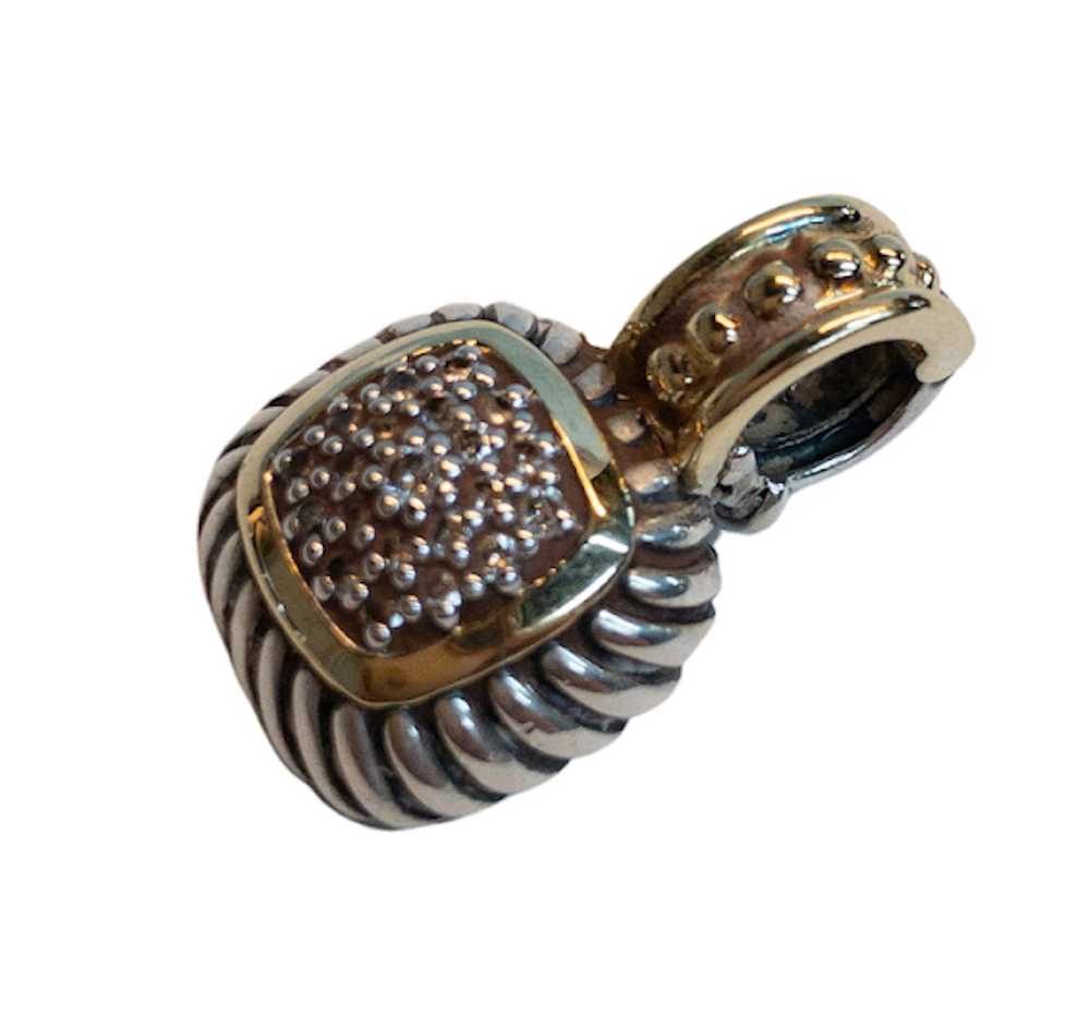 David Yurman Albion 18K Gold & Sterling Silver Di… - image 5