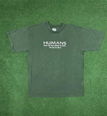 Gildan × Streetwear × Vintage Vintage Y2K Human Sp