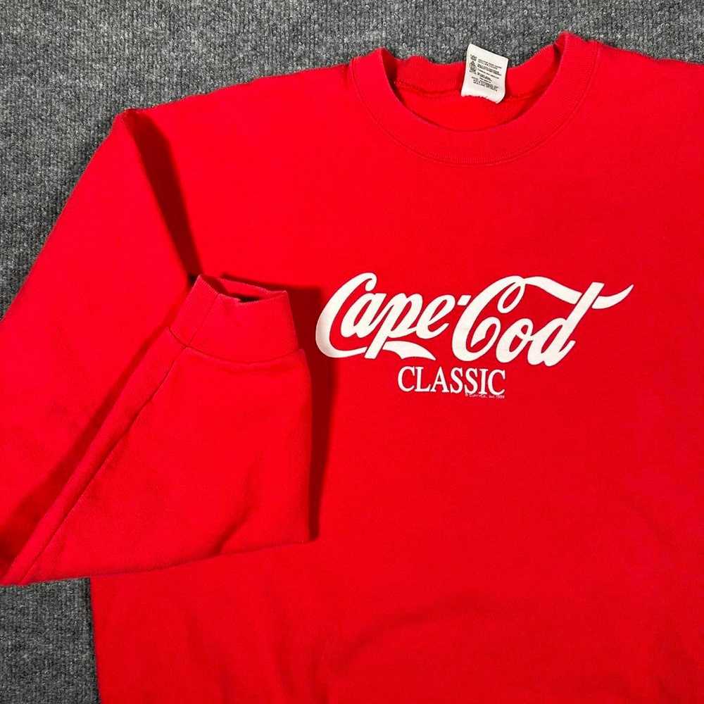 Coca Cola × Vintage Vintage Cape Cod Sweatshirt C… - image 2