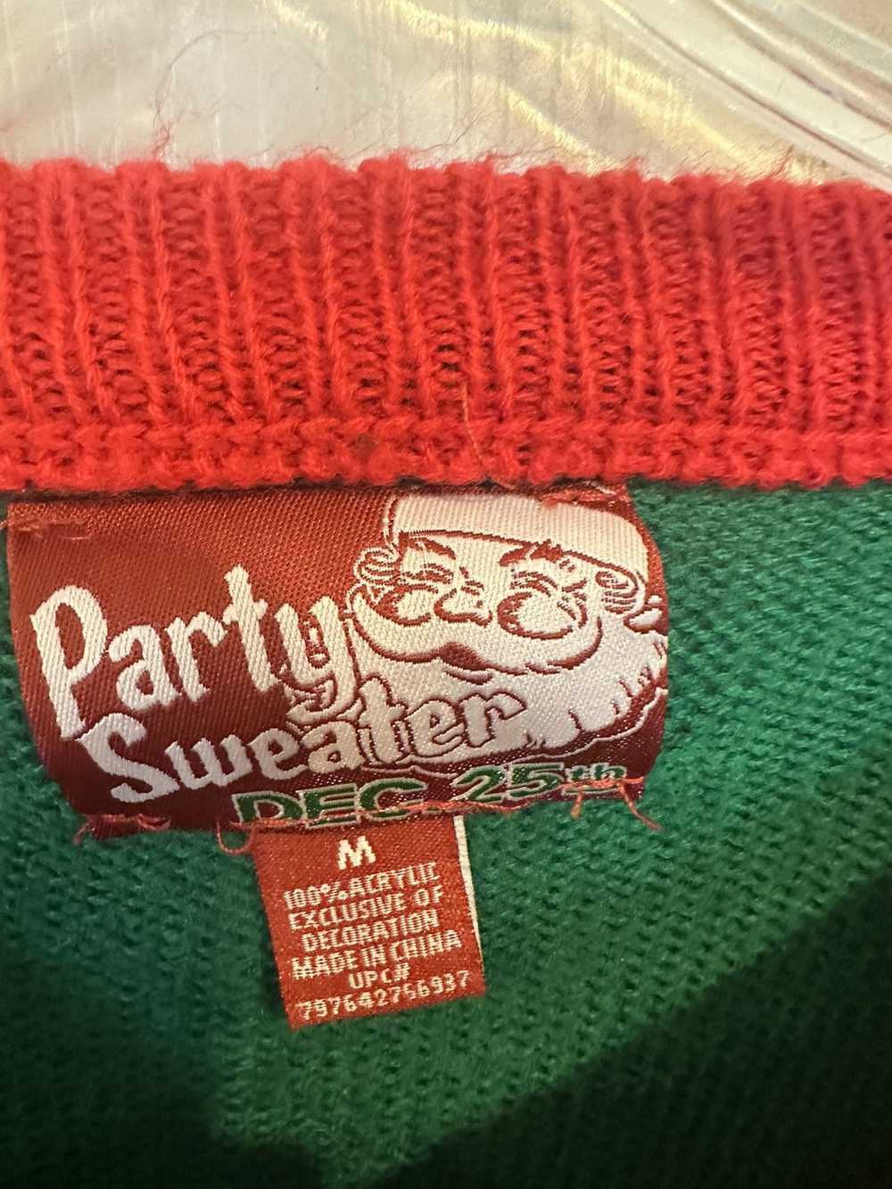 Other Party Sweater Christmas holiday Sweater Cat… - image 2