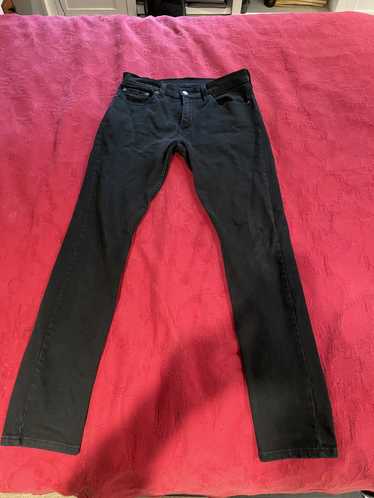 Mens Levi's 512 BLACK Jeans Size store 33/34