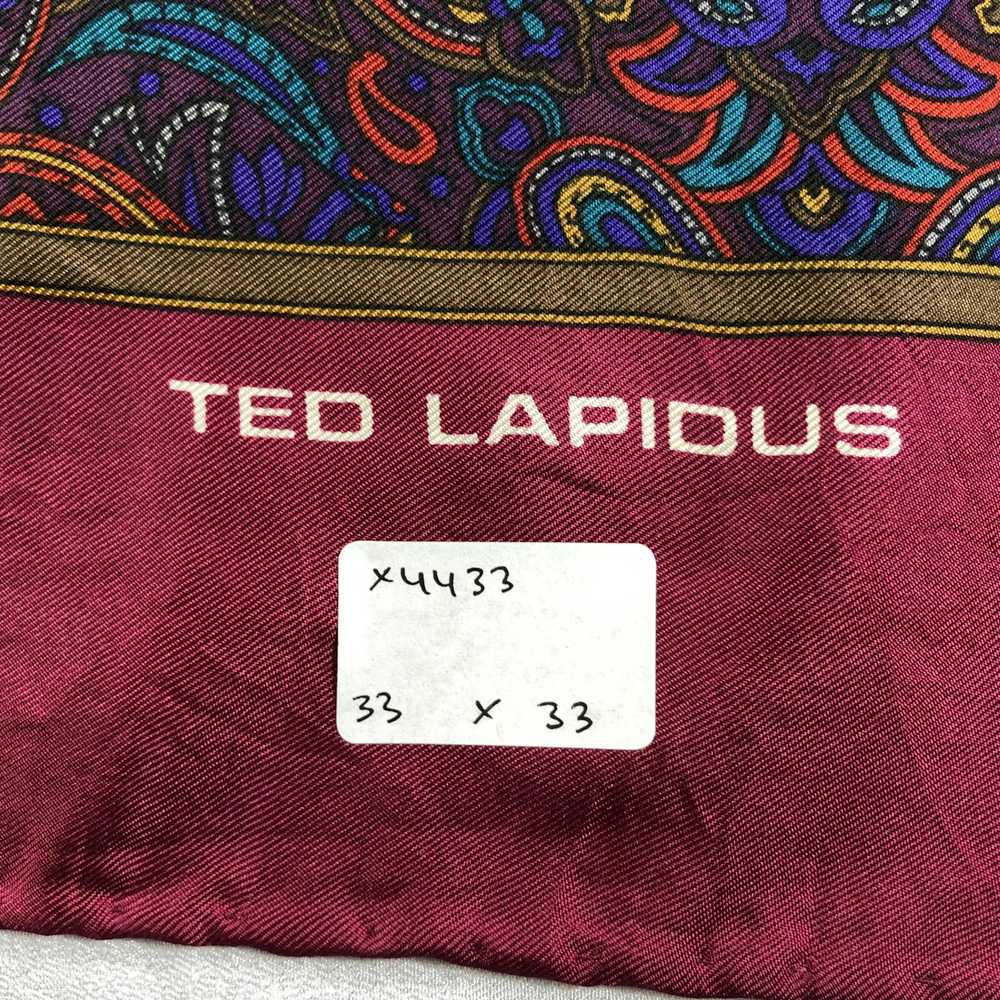 Ted Lapidus × Vintage Vintage Ted Lapidus Silk Sc… - image 6