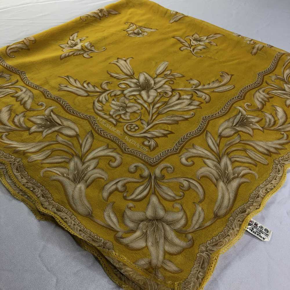 Vintage Vintage Yukisaburo Watanabe Silk Scarf - image 3