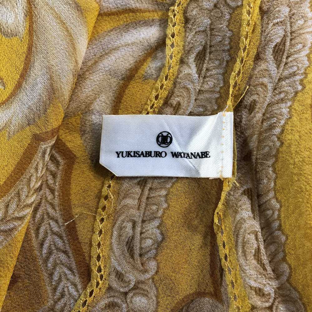 Vintage Vintage Yukisaburo Watanabe Silk Scarf - image 6