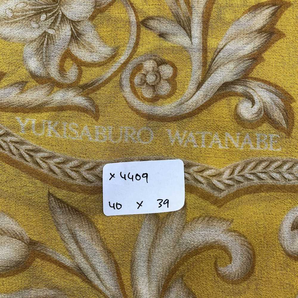 Vintage Vintage Yukisaburo Watanabe Silk Scarf - image 7