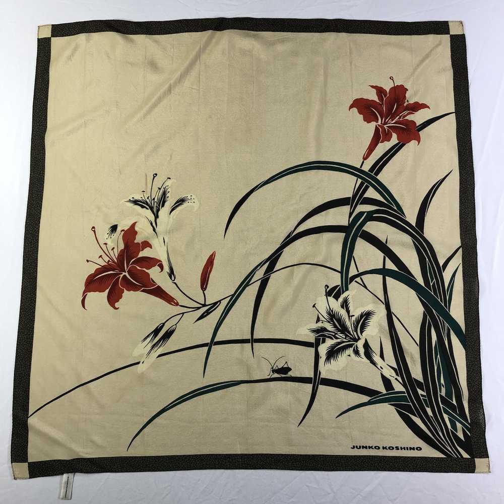 Vintage Vintage Junko Koshino Silk Scarf - image 2