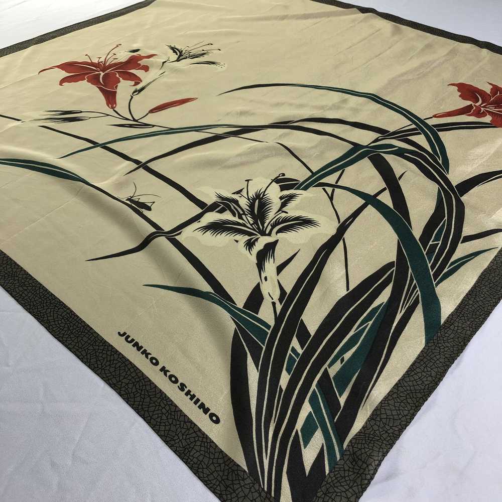 Vintage Vintage Junko Koshino Silk Scarf - image 3