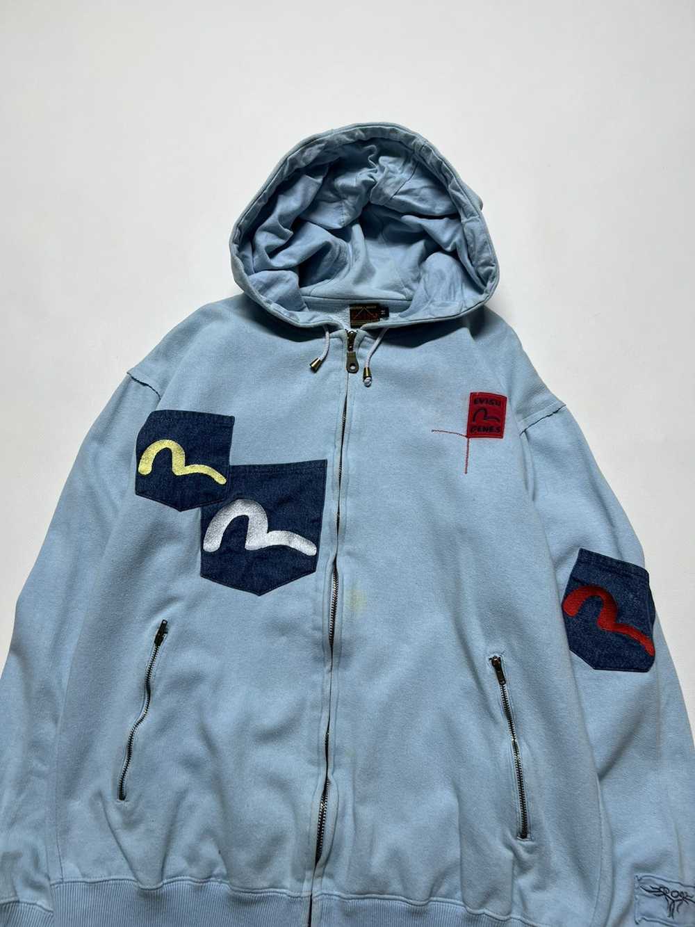 Evisu × Streetwear × Vintage Vintage Y2k Evisu Cr… - image 1