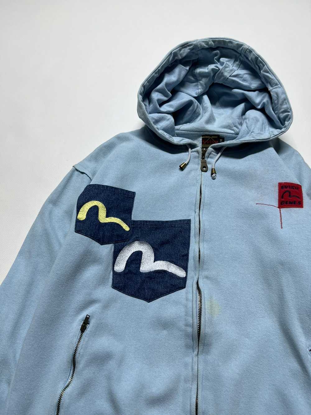 Evisu × Streetwear × Vintage Vintage Y2k Evisu Cr… - image 3