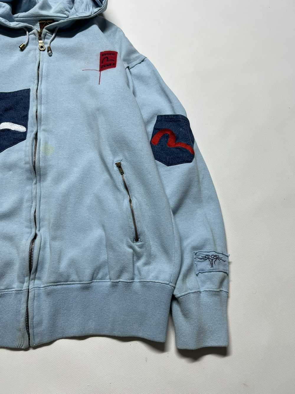 Evisu × Streetwear × Vintage Vintage Y2k Evisu Cr… - image 5