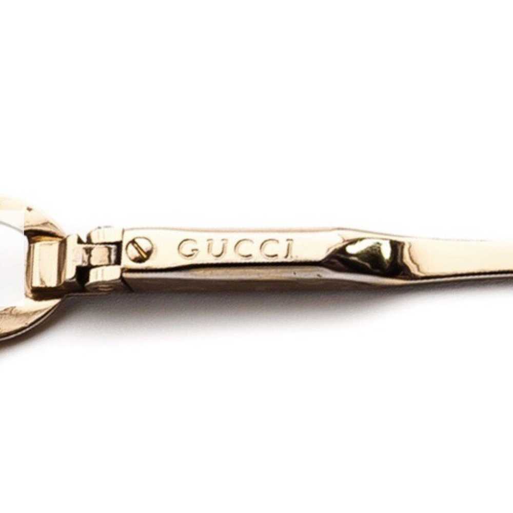 Gucci RARE GUCCI GOLD BLACK VINTAGE FRAMES - image 3