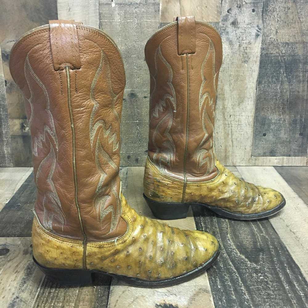 Nocona Boots Nocona Vintage Full Quill Ostrich Co… - image 10
