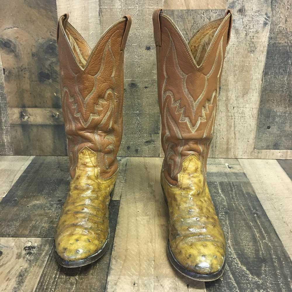 Nocona Boots Nocona Vintage Full Quill Ostrich Co… - image 11