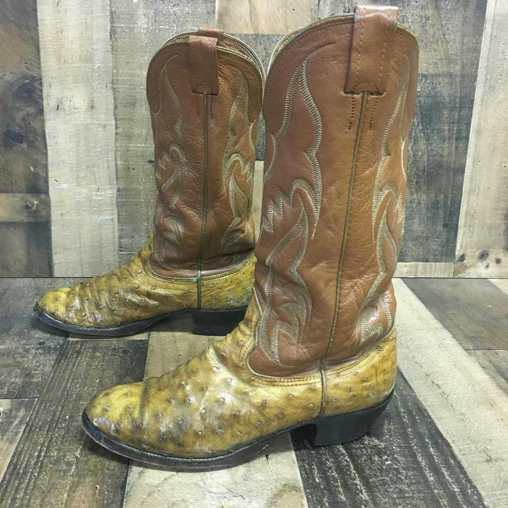 Nocona Boots Nocona Vintage Full Quill Ostrich Co… - image 6