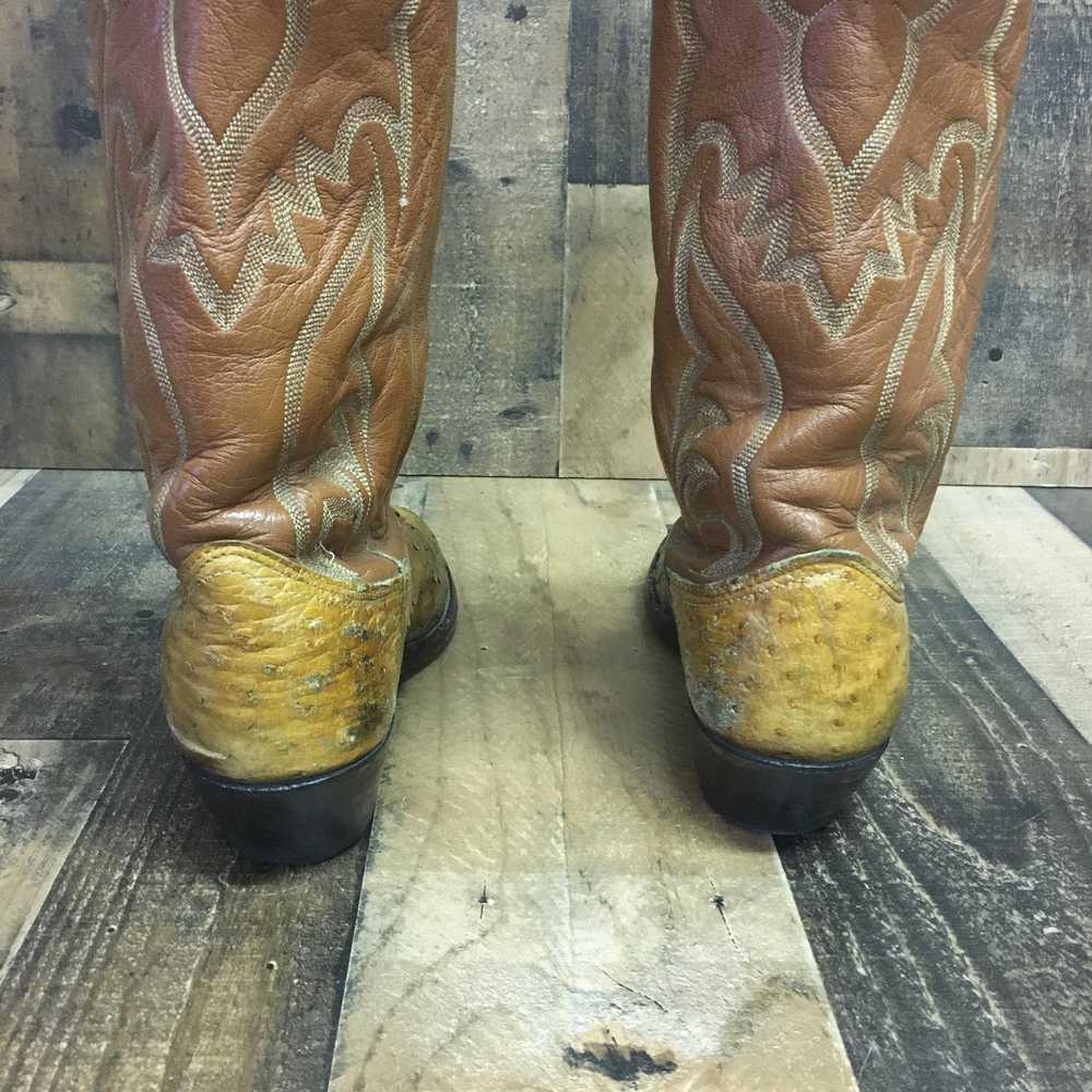 Nocona Boots Nocona Vintage Full Quill Ostrich Co… - image 8