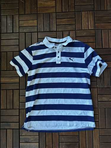 Puma × Streetwear Puma stripe polo shirt - image 1