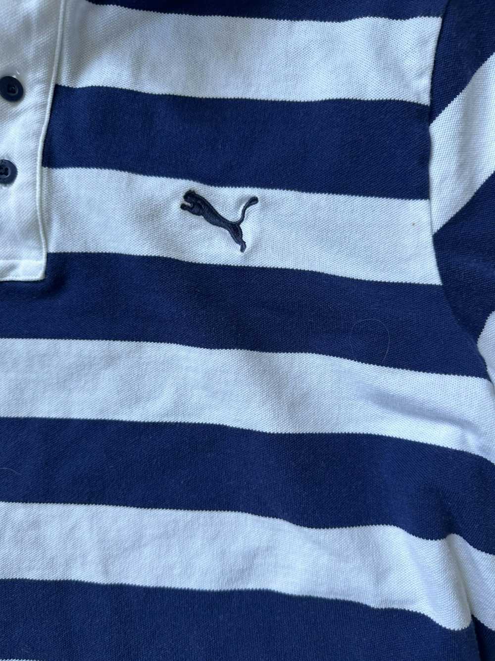 Puma × Streetwear Puma stripe polo shirt - image 2
