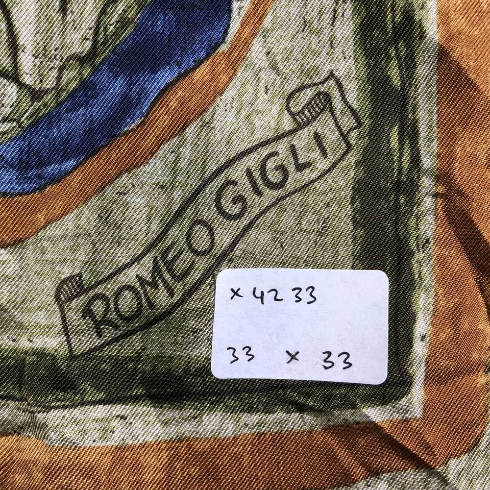 Romeo Gigli × Vintage Vintage Romeo Gigli Silk Sc… - image 7