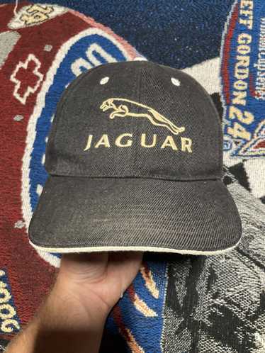 Made In Usa × Racing × Vintage Jaguar Hat Thrashed