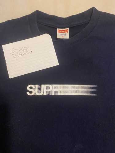 Supreme - supreme motion logo tee size：Lの+appracticar.es