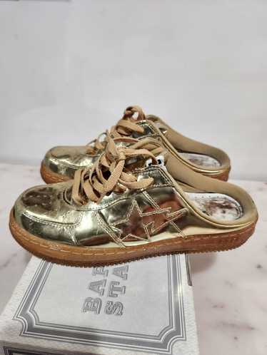 Bape Bapesta Slip-On Foil Shooting Sta