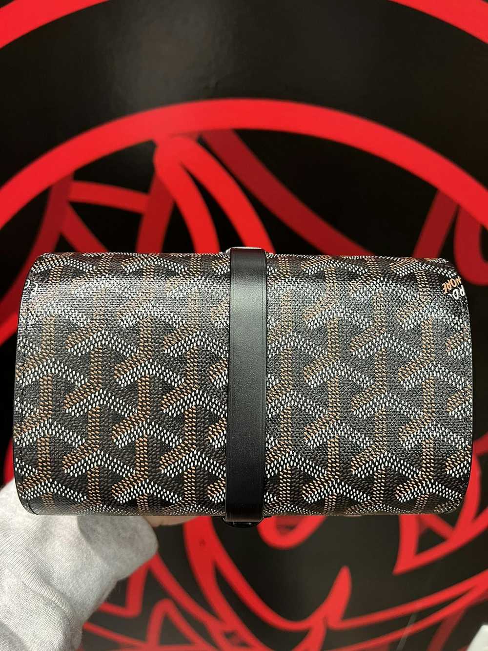 Goyard ケース ブラック/グレー ゴヤールオペラ オーガナイザー 黒 シルバー金具 ユニセックス