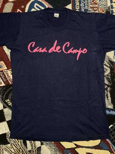 Caribbean × Tee Shirt × Vintage Dominican Casa De 