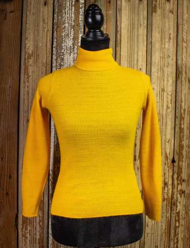 Vintage Vintage Knit One Turtleneck Sweater 70s - image 1