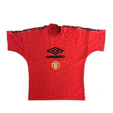 Vintage Manchester United Umbro Soccer Jersey, Size XL