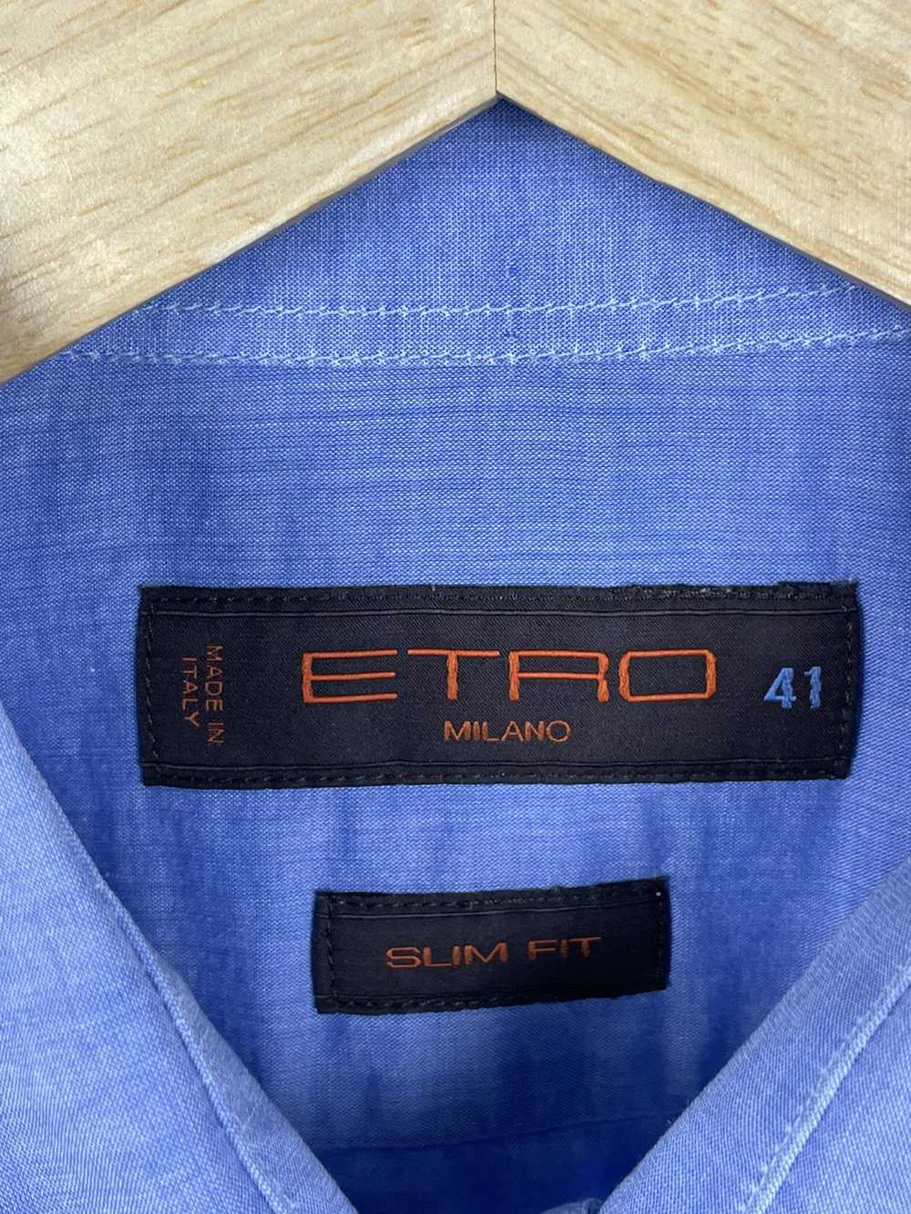 Etro Etro milano Men Shirt Button up size 41-L - image 3