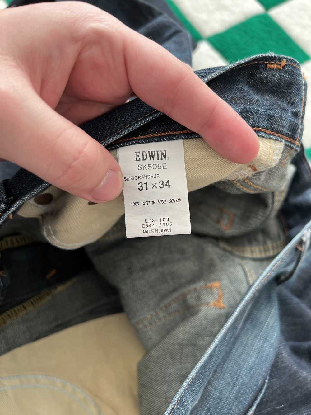 Edwin × Japanese Brand × Streetwear Edwin SK505E … - image 12