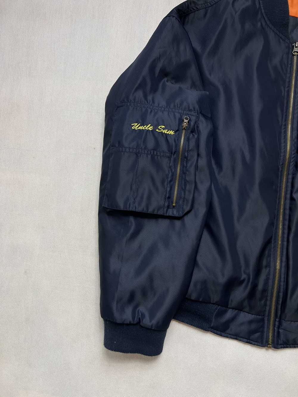 Ma 1 × Vintage Jacket Champion multi logo lampas … - image 4