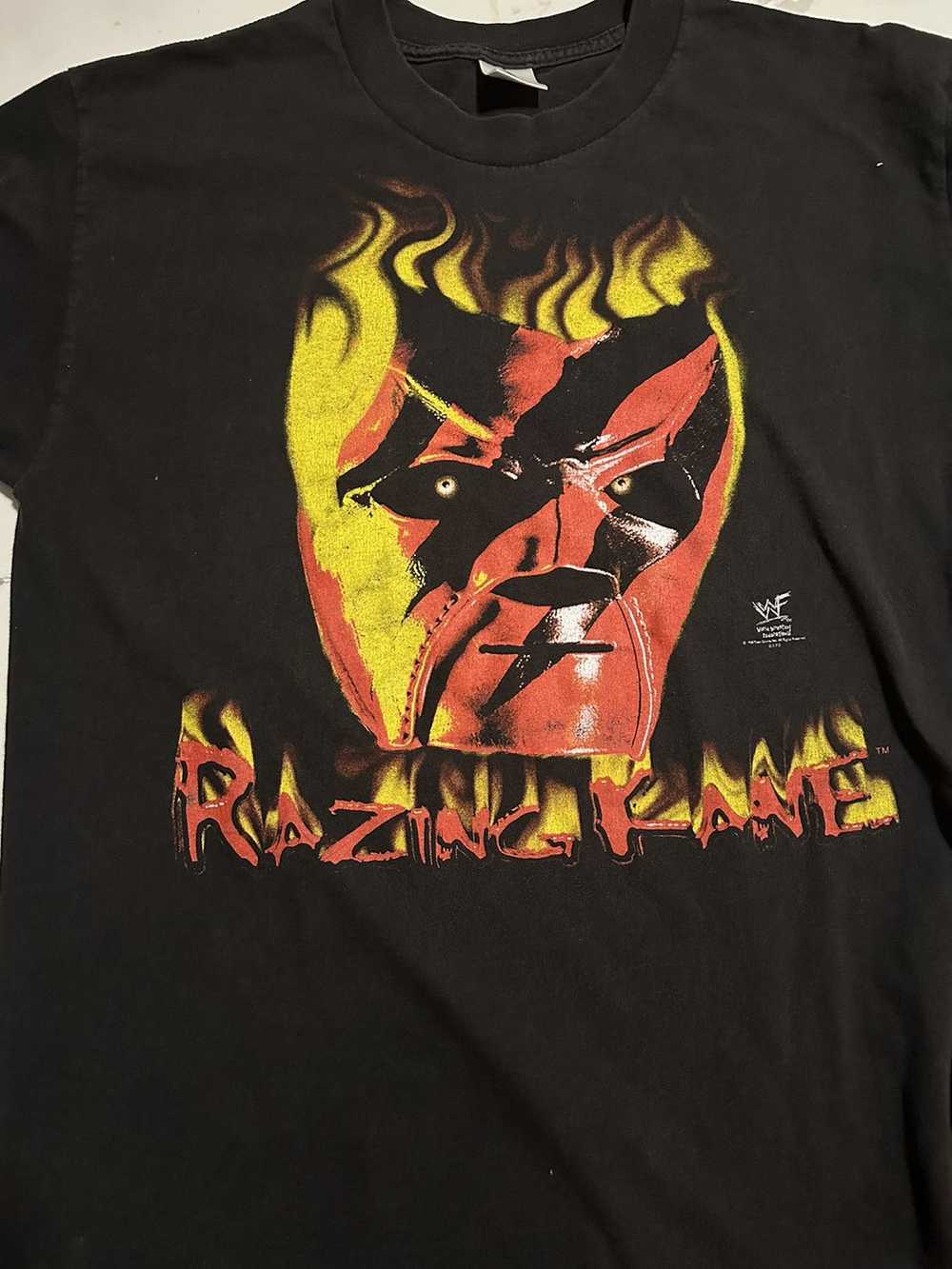 Vintage × Wwe × Wwf Rare WWF Kane Tee - Gem