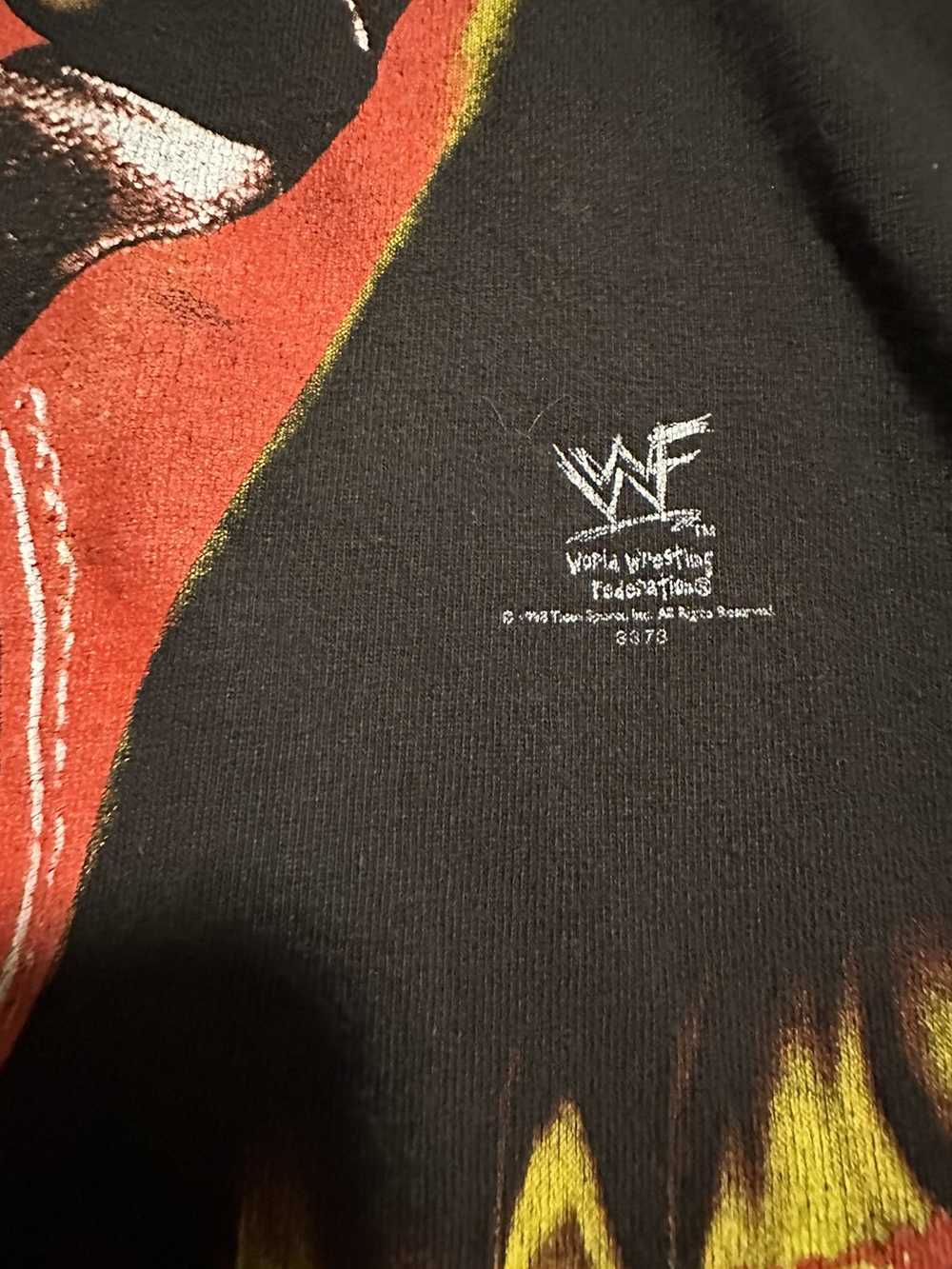 Vintage × Wwe × Wwf Rare WWF Kane Tee - Gem