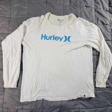 Hurley Hurley Mens Large White Shirt One and Only… - image 1