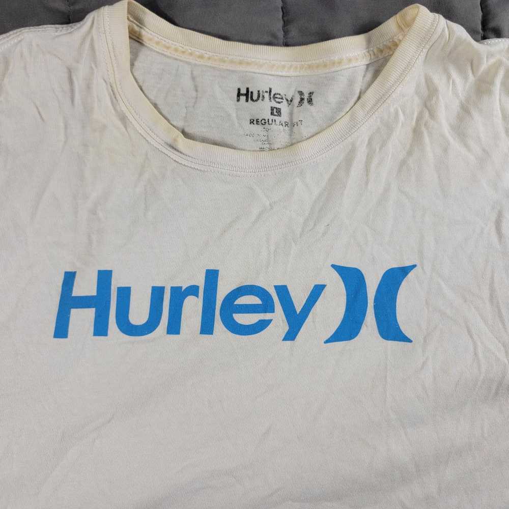 Hurley Hurley Mens Large White Shirt One and Only… - image 3