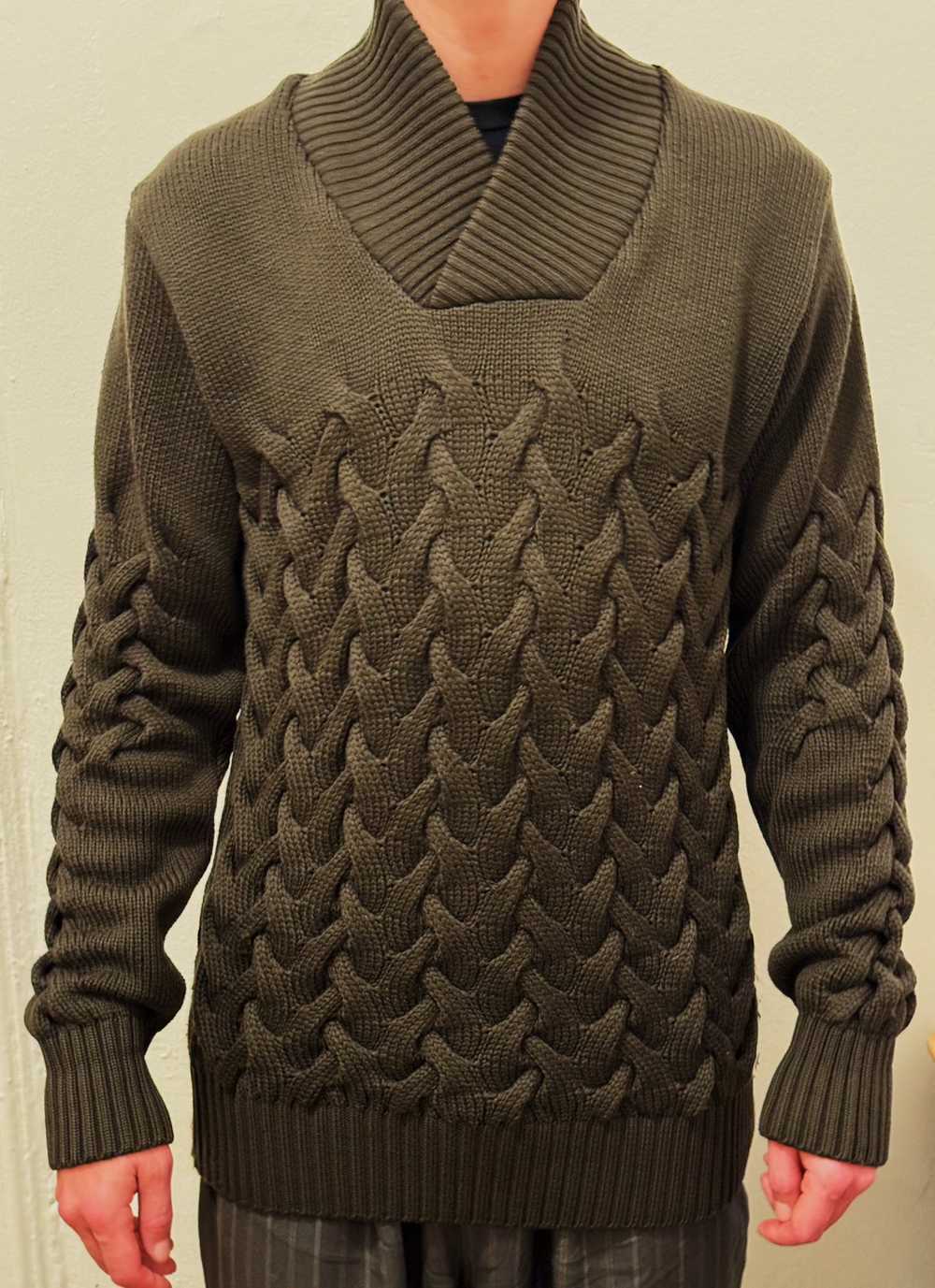 S.N.S. Herning Virgin Wool Thick Knit - image 4