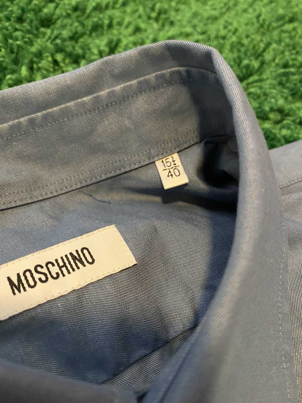 Moschino Heart Embroidery Shirt 15 3/4 - image 4