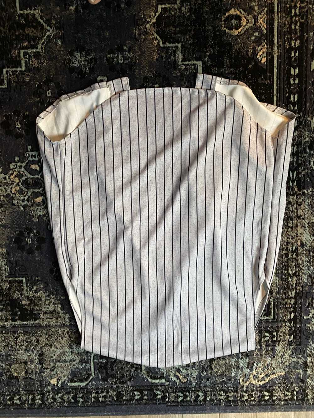Jersey × Vintage Striped Sleeveless Baseball Jers… - image 2