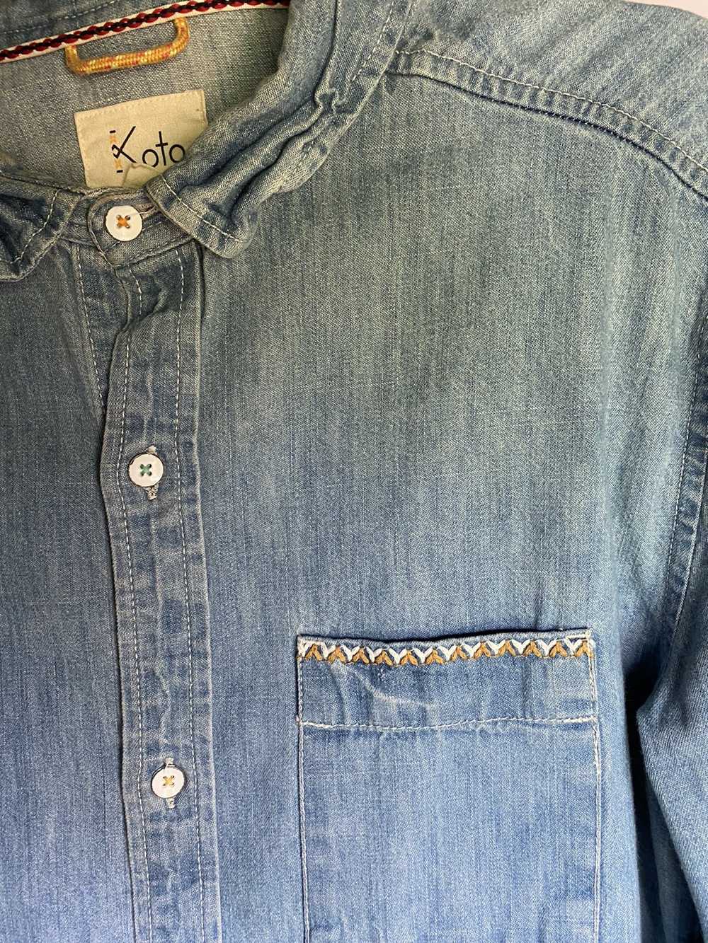 Very Rare × Vintage Vintage 60’s/70’s Denim Shirt - image 2